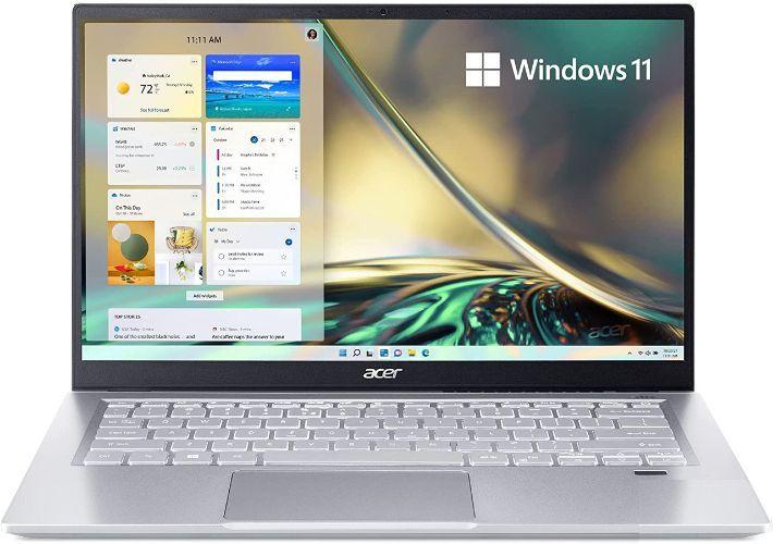 Acer Swift 3 SF314-511 Notebook Laptop 14" - Intel Core i5-1135G7 2.4GHz - 512GB - Pure Silver - 8GB RAM - 14 Inch - Acceptable