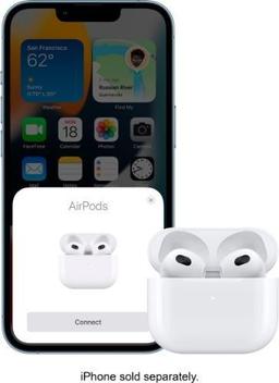 Apple AirPods 3 - White - Lightning Charging Case