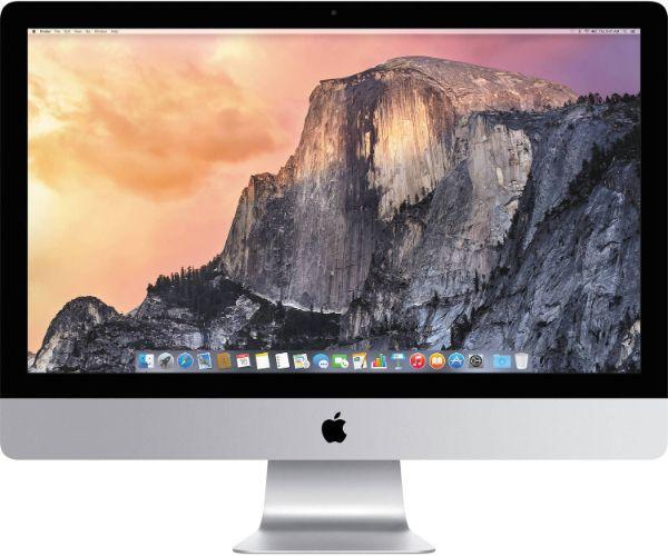 Apple  iMac 2014 Retina 5K 27" - Intel Core i5 3.5GHz - 1TB - Silver - 16GB RAM - 27 Inch - Excellent