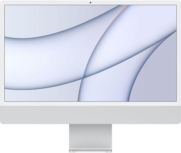 Apple  iMac 2021 M1 (Two ports) 24" - Apple M1 chip 8-core CPU - 256GB - Silver - 8GB RAM - 24 Inch - Excellent