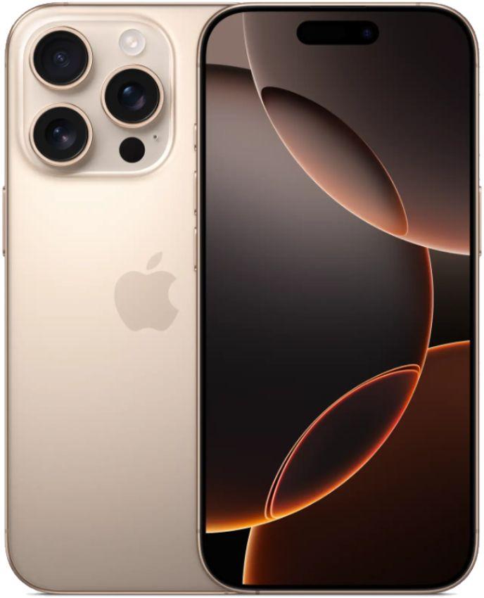 Apple iPhone 16 Pro - 128GB - Desert Titanium - Acceptable