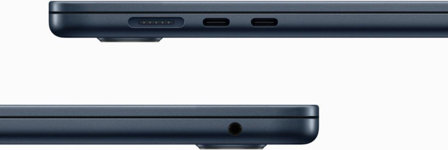 MacBook Air (2023) 15.3-inch - Apple M2 Chip: 8-Core CPU/10-Core GPU - 8GB RAM - SSD 2TB