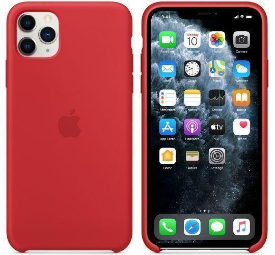 Apple  Silicone Phone Case for iPhone 11 Pro Max - Red - Brand New