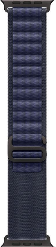 Apple Watch Ultra 2 (Cellular + GPS) - 64GB - 49mm - Black Titanium Case with Navy Textile Alpine Loop Band - One Size
