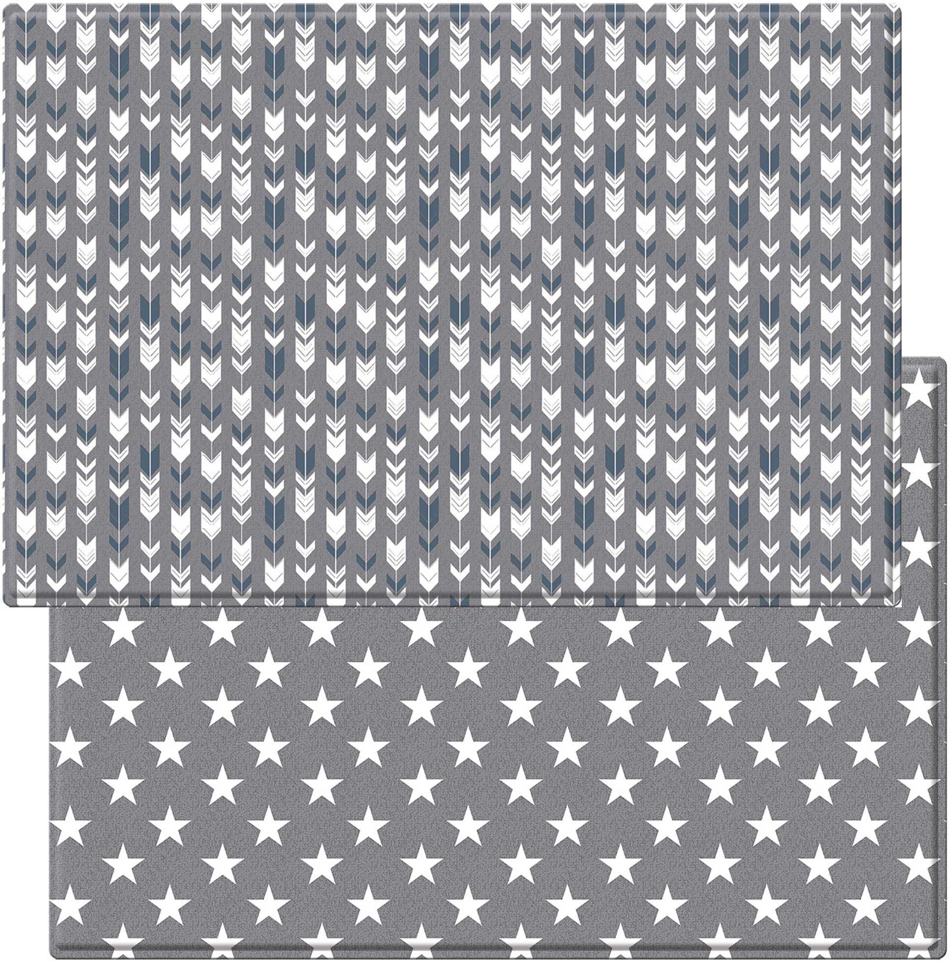 Baby Care  Reversible Playmat - Arrows & Stars - Excellent