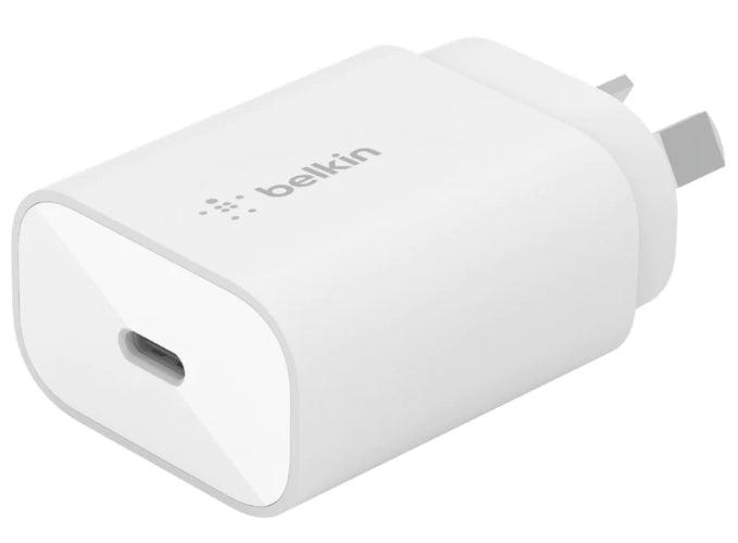 Belkin  BOOST↑CHARGE™ USB-C PD 3.0 PPS Wall Charger 25W (AU) - White - Brand New