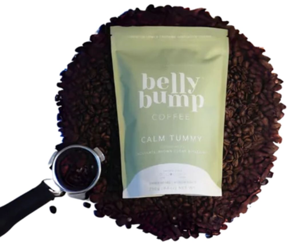 BellyBump Coffee Calm Tummy Whole Bean 250g - Green - Premium