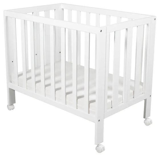 Childcare  Plia Foldable Cot - White - Over Stock