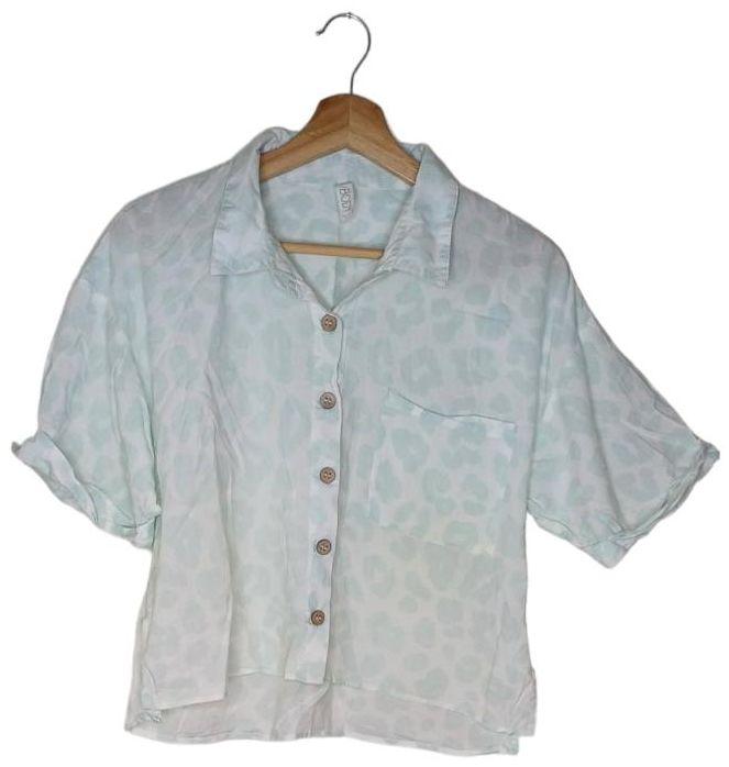 Cotton On  Patterned Pajama Blouse S - Green - Excellent