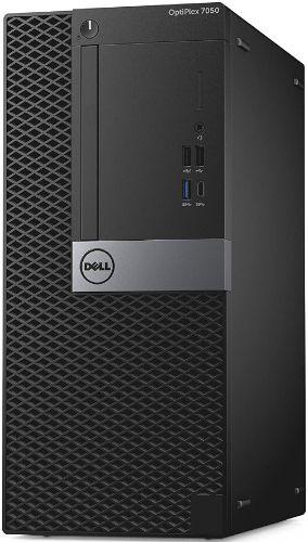 Dell  OptiPlex 7050 Desktop Tower - Intel Core i5-7500T 2.7GHz - 256GB - Black - 8GB RAM - Excellent