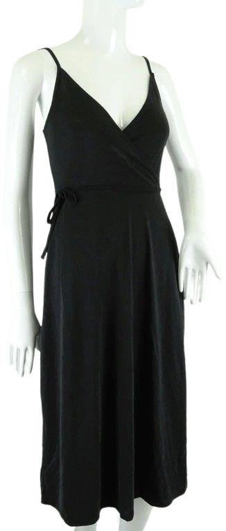 Dotti  Wrap Maxi Dress 8 - Black - Excellent