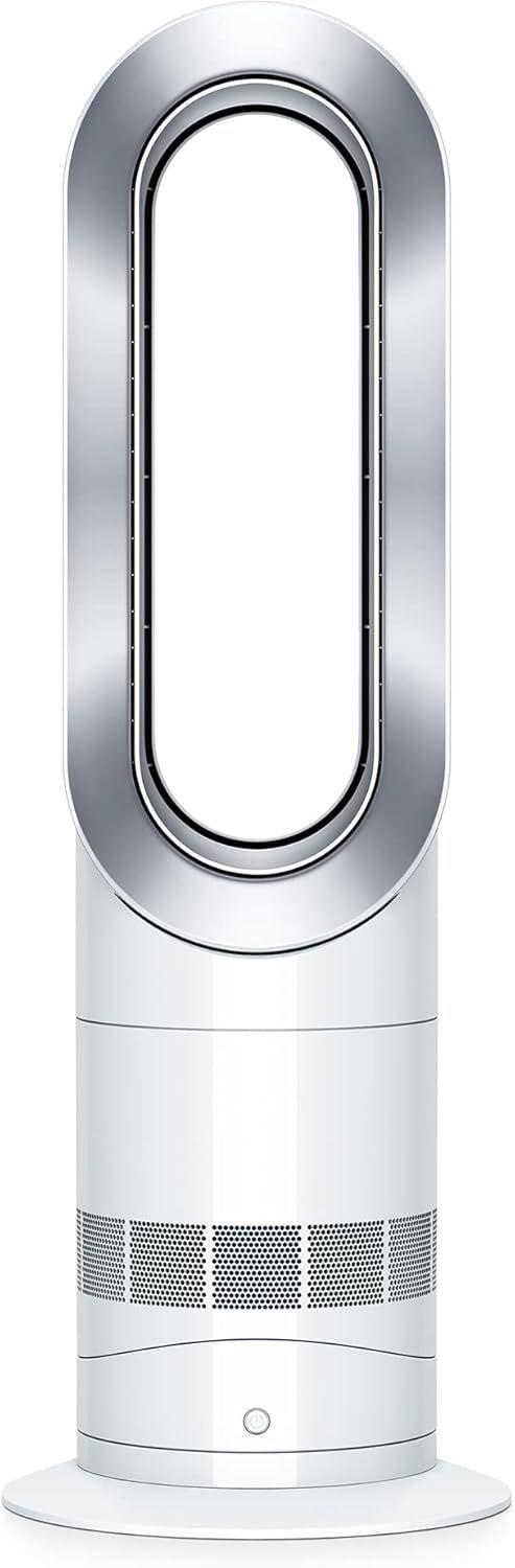 Dyson  AM09 Hot+Cool Jet Focus Fan Heater  - White/Silver - Premium
