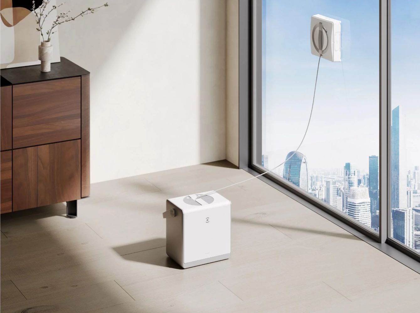 Ecovacs WINBOT W2 PRO OMNI Window Cleaning Robot - White