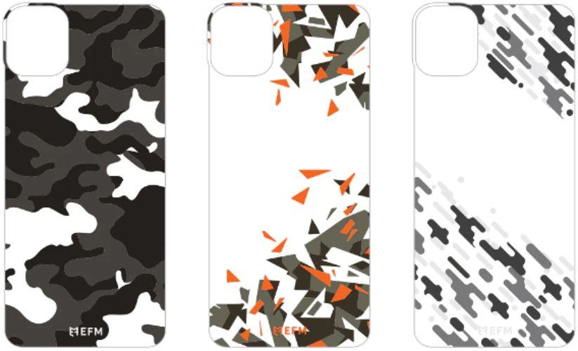 EFM  Aspen Skins Camo Skin Pack For iPhone XR/11 - Multi Camo - Brand New