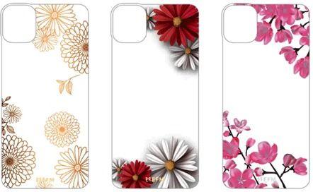 EFM  Aspen Skins Flora Skin (3-Pack) for iPhone 11 Pro Max - Multi - Brand New