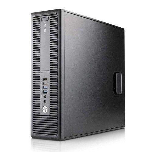 HP  EliteDesk 800 G2 SFF i5-6500 3.6GHz  - 128GB - Black - 8GB RAM - Acceptable