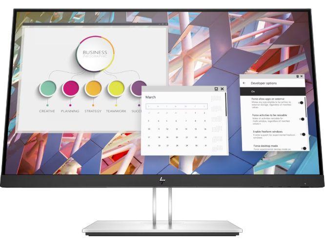 HP  E24 G4 FHD Monitor 24" - Black - Excellent