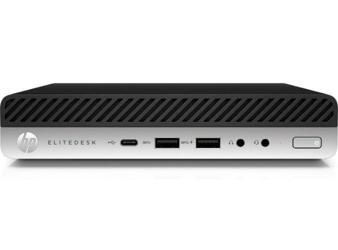 HP  EliteDesk 800 G3 Mini PC - Intel Core i5-7500T 2.7GHz - 128GB - Black - 8GB RAM - Excellent
