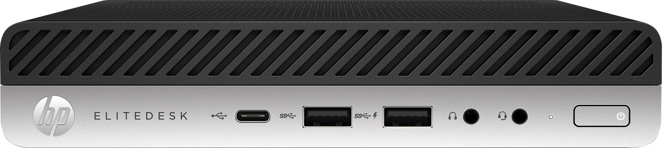 HP  EliteDesk 800 G5 Desktop Mini PC - Intel Core i5-9500T 2.2GHz - 128GB - Black - 8GB RAM - Excellent