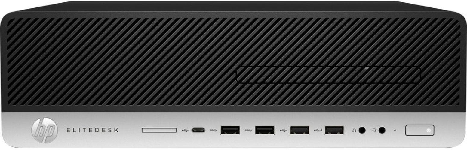 HP  EliteDesk 800 G5 SFF - Intel Core i5-9500 3.0GHz - 256GB - Black - 16GB RAM - Excellent