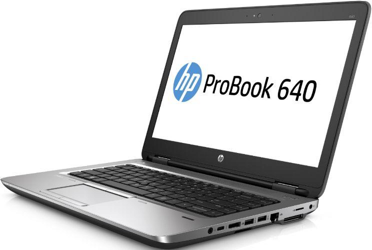 HP ProBook 640 G2 Notebook PC 14" - Black - Intel Core i5-6200U 2.3GHz - 8GB RAM - 256GB