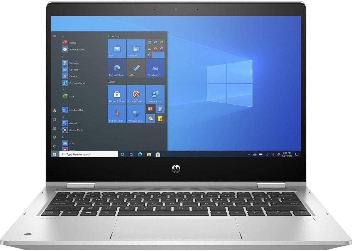 HP ProBook x360 435 G8 Laptop 13.3" - AMD Ryzen 5 5600U 2.3GHz - 256GB - Silver - 16GB RAM - 13.3 Inch - Good