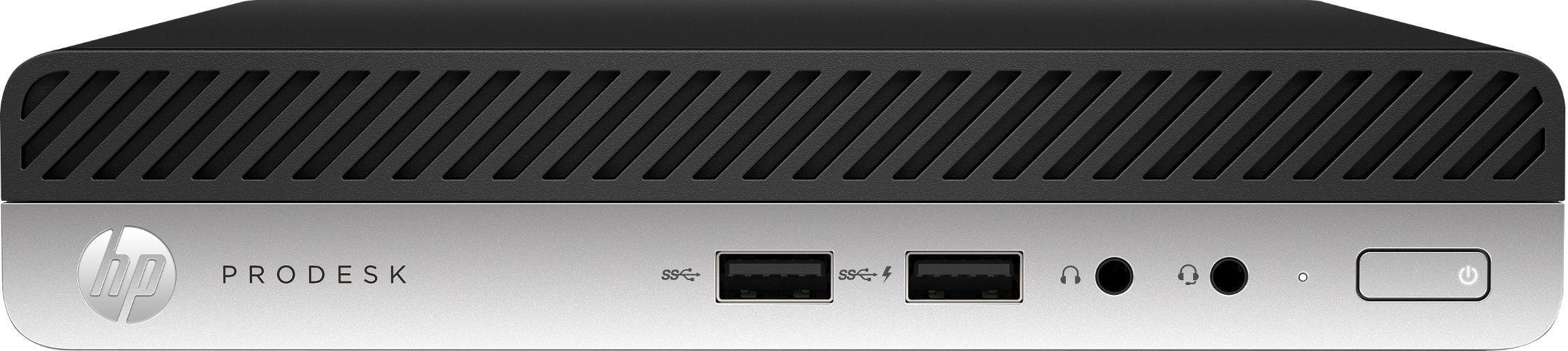 HP  ProDesk 400 G4 Mini Desktop PC - Intel Core i5-8500T 2.1GHz - 256GB - Black - 8GB RAM - Excellent