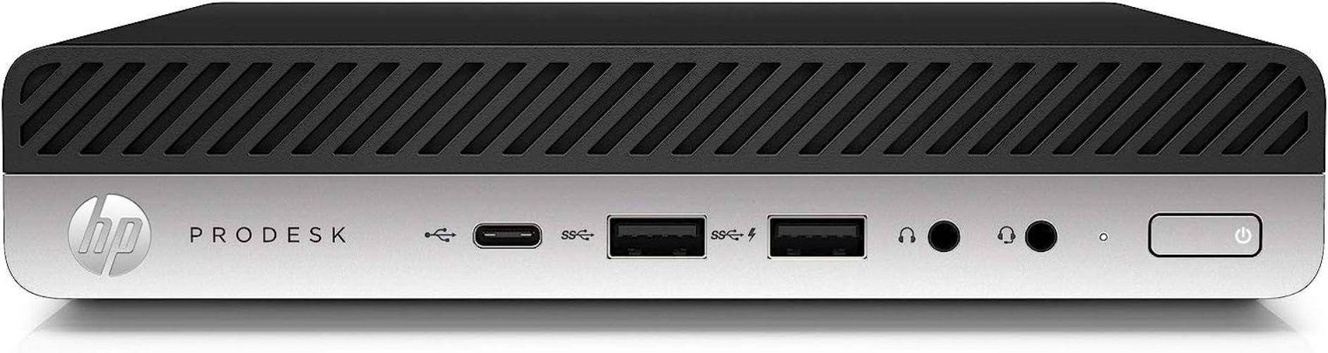 HP  ProDesk 600 G5 Desktop Mini Business PC - Intel Core i5-9500T 2.2GHz - 256GB - Black - 8GB RAM - Good