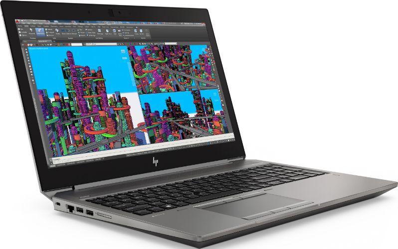 HP ZBook 15 G5 Mobile Workstation Laptop 15.6" - Silver - Intel Core i7-8850H 2.6GHz - 16GB RAM - 512GB