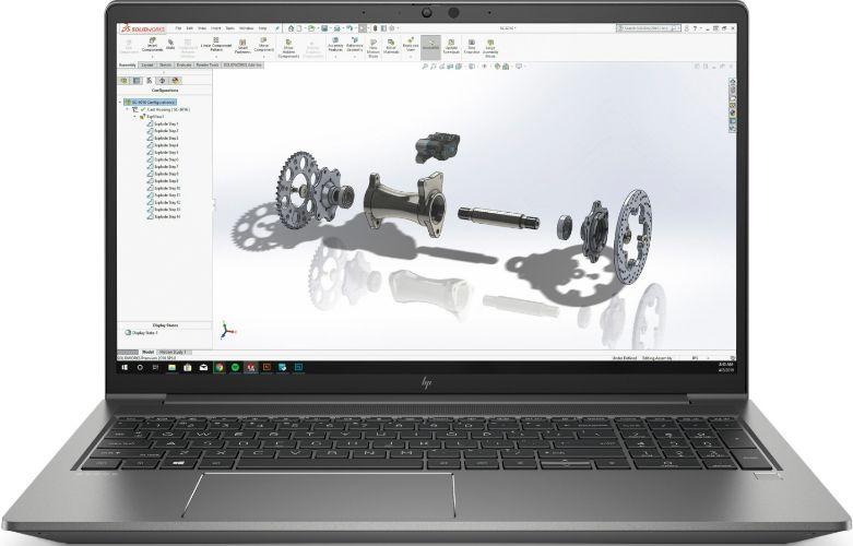 HP  ZBook 15 Power G7 Mobile Workstation PC 15.6" - Intel Core i7-10750H 2.6GHz - 512GB - Silver - 16GB RAM - Good