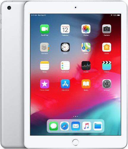 Apple iPad 6th Gen (2018) 9.7-inch - 128GB - Silver - Cellular + WiFi - 9.7 Inch - Premium