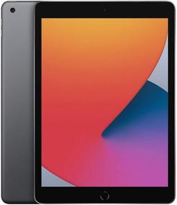 Apple iPad 8th Gen (2020) 10.2-inch - 32GB - Space Grey - Cellular + WiFi - 10.2 Inch - Premium