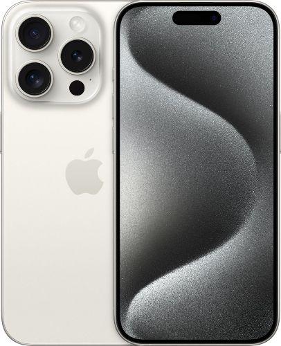 Apple iPhone 15 Pro - 128GB - White Titanium - Good