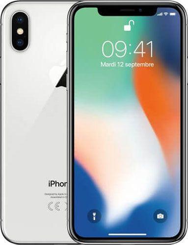 Apple iPhone X - 64GB - Silver - Acceptable