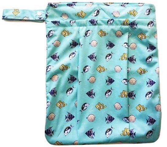 Itti Bitti Premium Double Pocket Wetbag - Bubbles