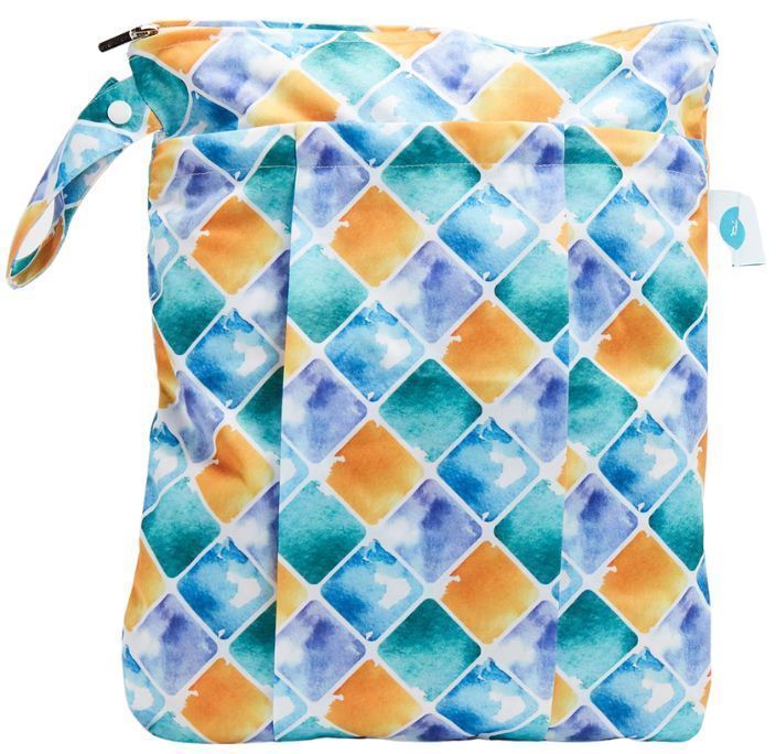 Itti Bitti Premium Double Pocket Wetbag - Harlequin