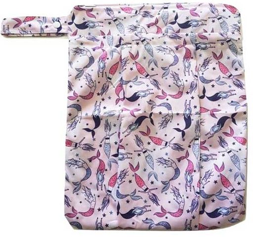 Itti Bitti Premium Double Pocket Wetbag - Mermaid Wish