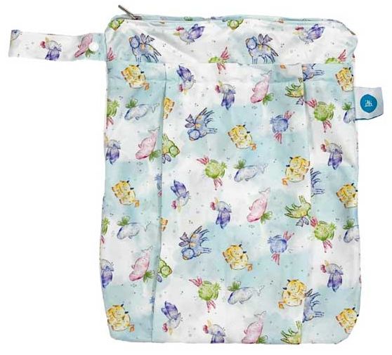 Itti Bitti Premium Double Pocket Wetbag - Mystical Creatures