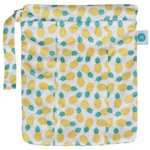 Itti Bitti Premium Double Pocket Wetbag - Pineapple Delight