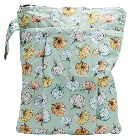 Itti Bitti Premium Double Pocket Wetbag - Pumpkin