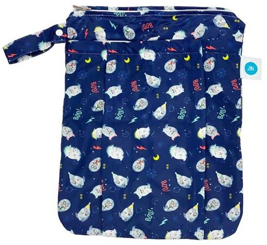 Itti Bitti Premium Double Pocket Wetbag - Spooky