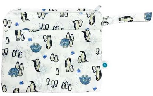 Itti Small Double Pocket Wetbag - Antarctica