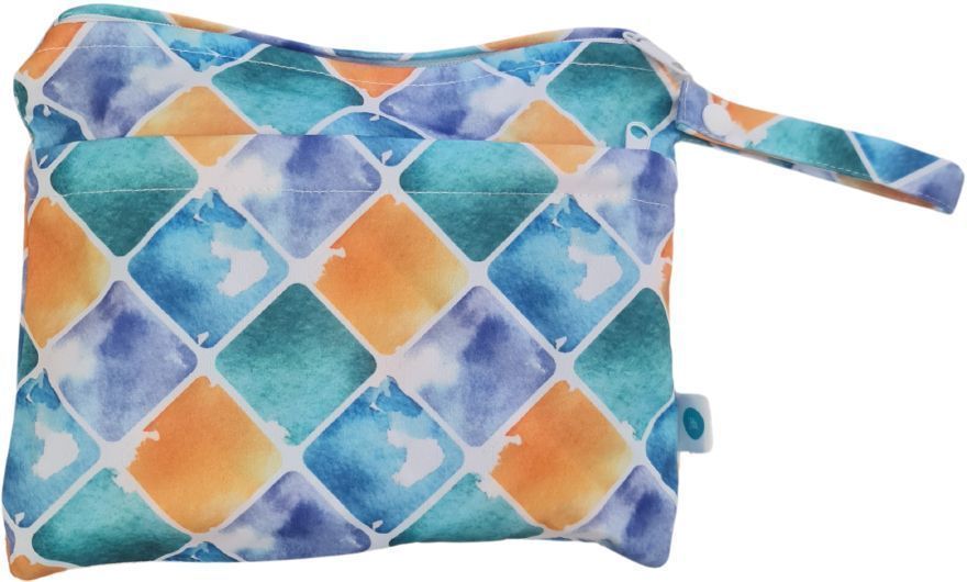 Itti Small Double Pocket Wetbag - Harlequin