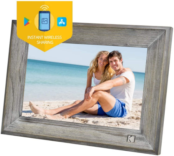 Kodak Classic Digital Photo Frame Wood 1013W - Grey Wood