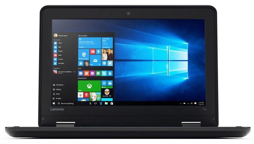 Lenovo ThinkPad 11e (Gen 3) Laptop 11.6" - Intel Celeron N3150 1.6GHz - 128GB - Black - 4GB RAM - Good