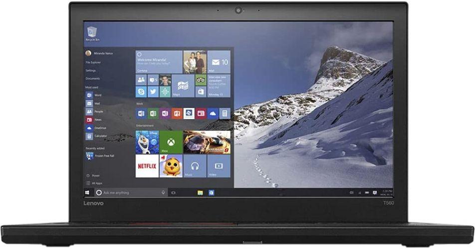 Lenovo ThinkPad T560 Laptop 15.6" - Intel Core i5-6200U 2.3GHz - 256GB - Black - 8GB RAM - 15.6 Inch - Good