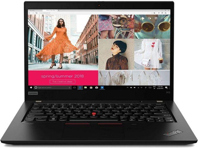 Lenovo ThinkPad X13 Gen 1 (Intel) Laptop 13.3" - Intel Core i5-10310U 1.7GHz - 256GB - Black - 16GB RAM - 13.3 Inch - Excellent