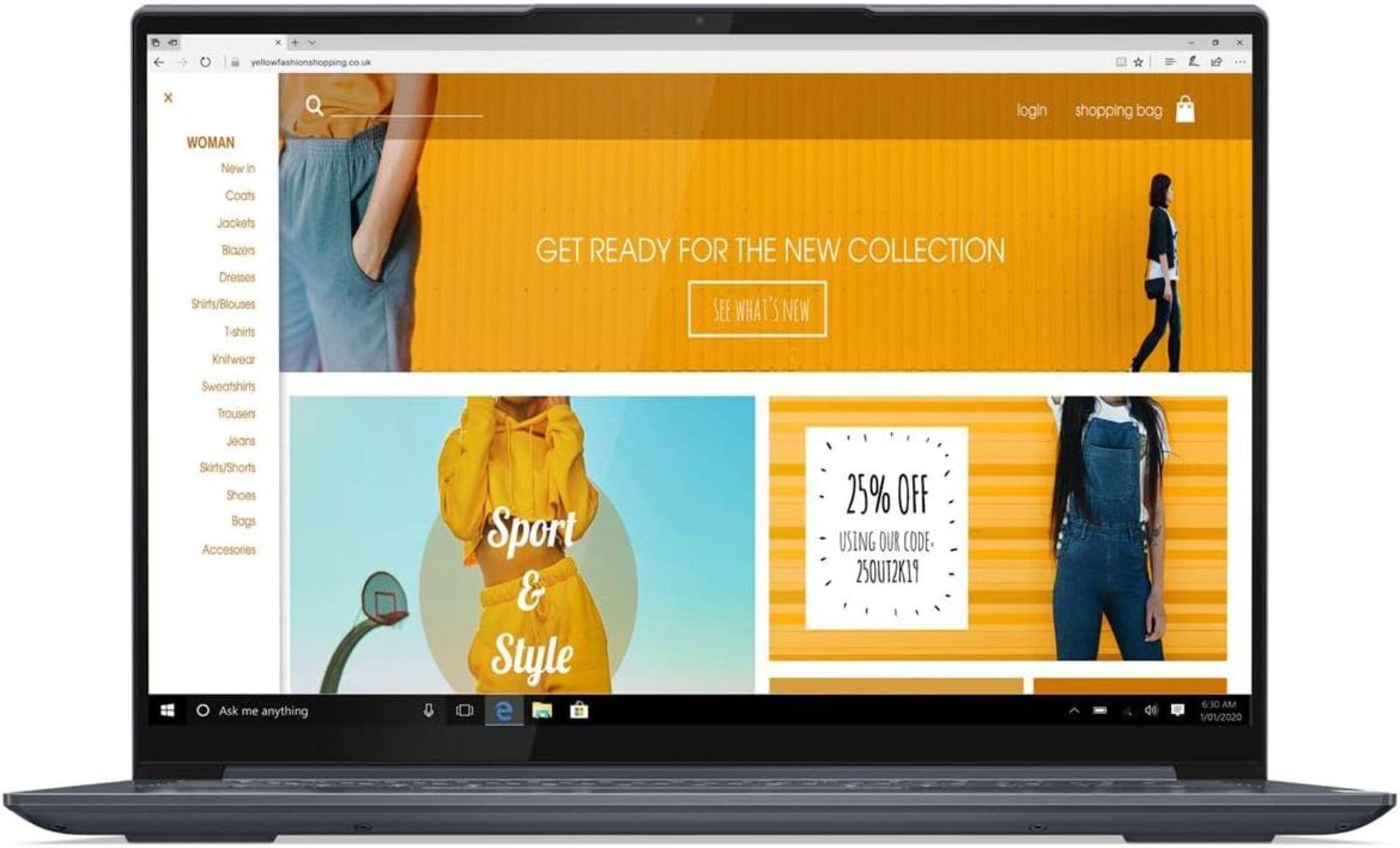 Lenovo Yoga Slim 7 Pro 14IHU5 Laptop 14" - Intel Core i5-11300H 3.10GHz - 256GB - Slate Grey - 8GB RAM - 14 Inch - Good