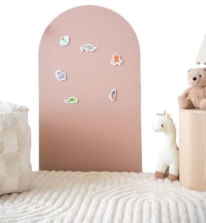 MagPlay  Magnetic Drawing Wall Decal - Clay - Over Stock