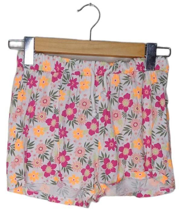 Mango  Mini Floral Kids Shorts Age 16 - Pink/White/Orange - Excellent